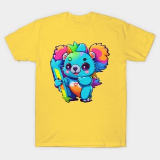 Eucalyptus Dreams Kawaii Koala Delight T-Shirt